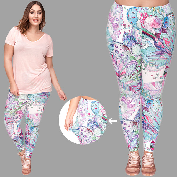 floral leggings