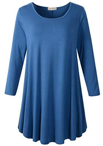 LARACE Women tunic&tank tops for leggings,shirt,dress|LARACE