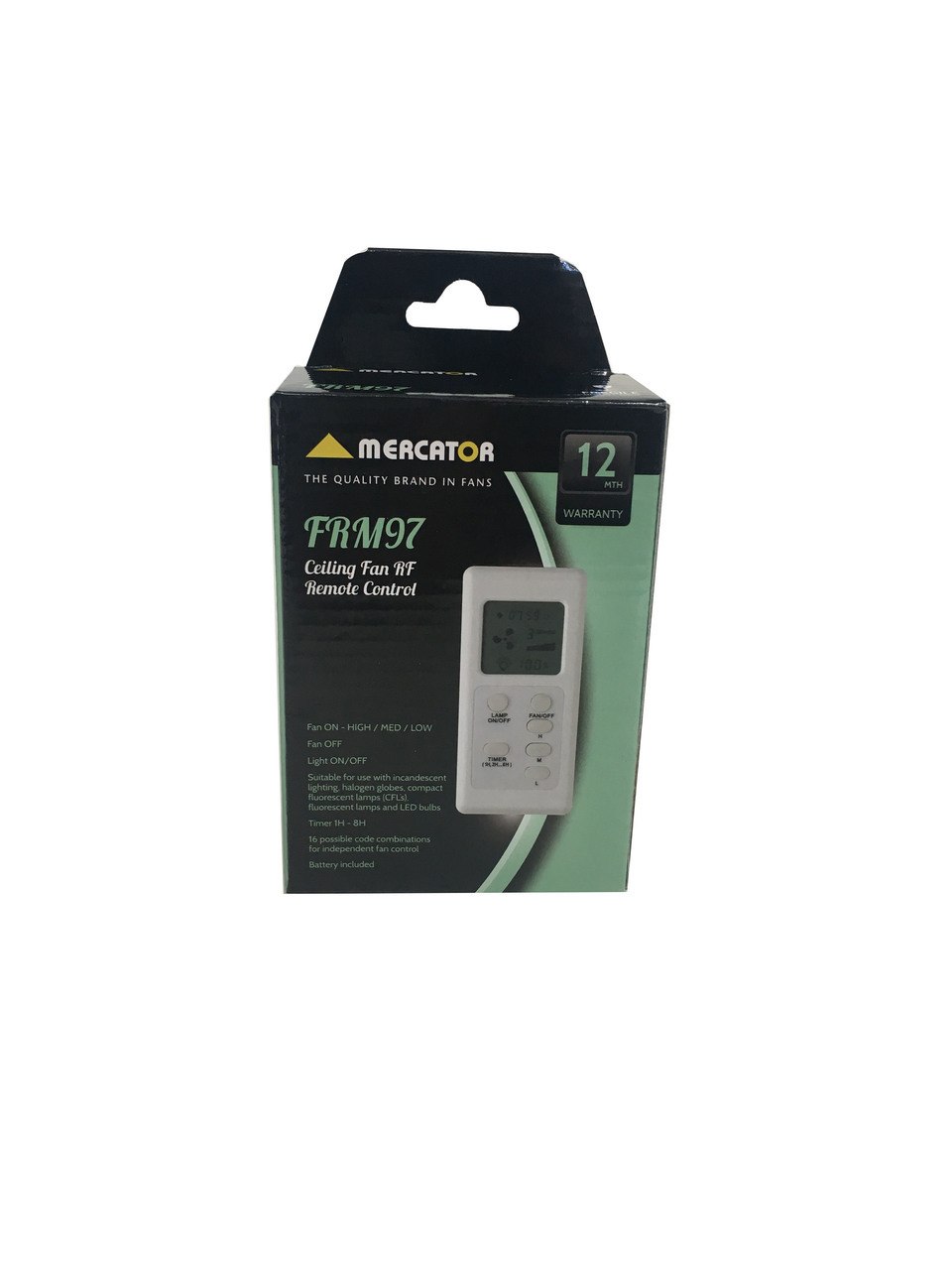 Mercator Ceiling Fan Remote Control First Stop Electrical