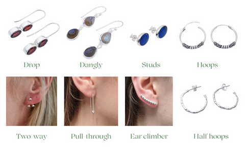 Details 137+ all types of earrings latest