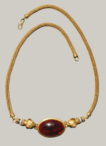 Egyptian Garnet Necklace