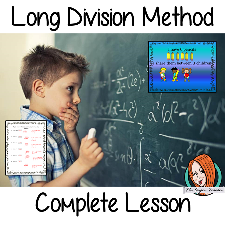 bus stop method easy long division complete math lesson the ginger