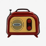 Mini Vintage Retro Looking Radio With Batteries