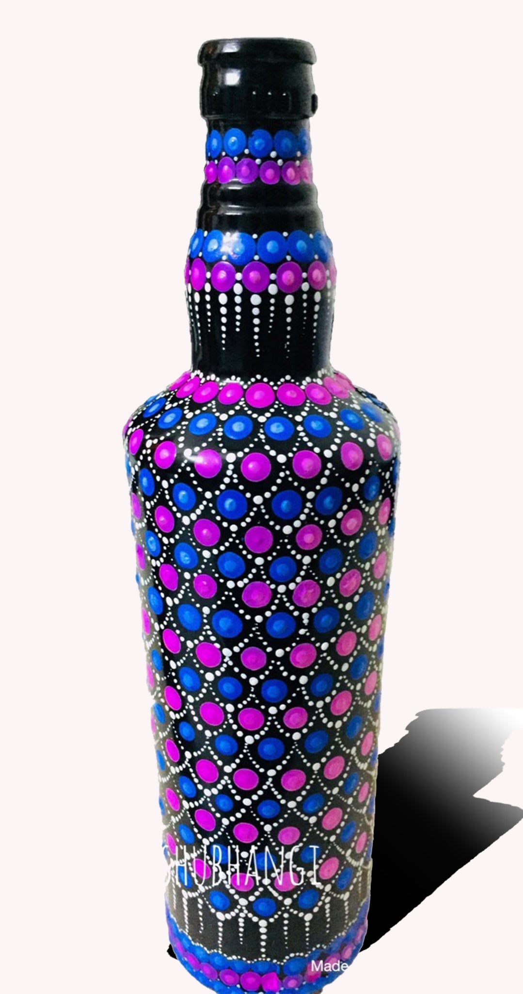 Featured image of post Mandala Dot Art On Bottle : Bottle art 1 dot painting mandala art 13.