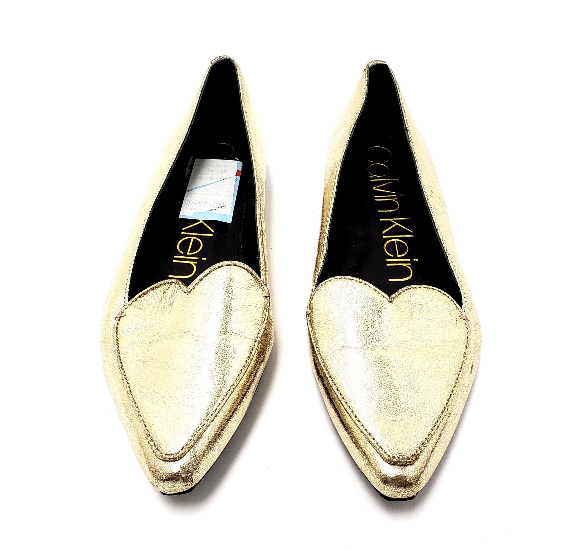 calvin klein pointed toe flats