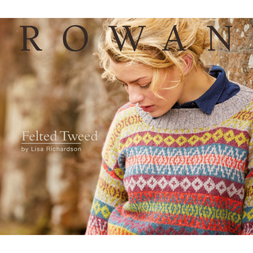 Slouchy Pullover in Rowan Tweed Haze – The Needle Emporium