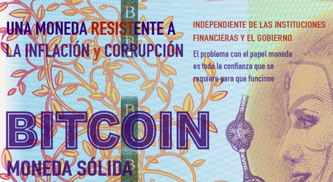 Bitcoin currency independent to inflation and corruption