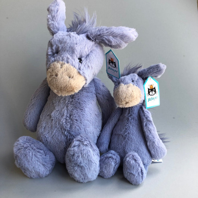 jellycat bashful donkey grey