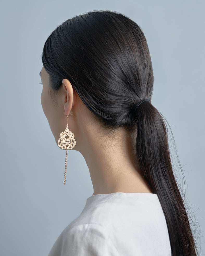 シリシリ KIRIKO Earrings YURI 江戸切子 ピアス クリア | www