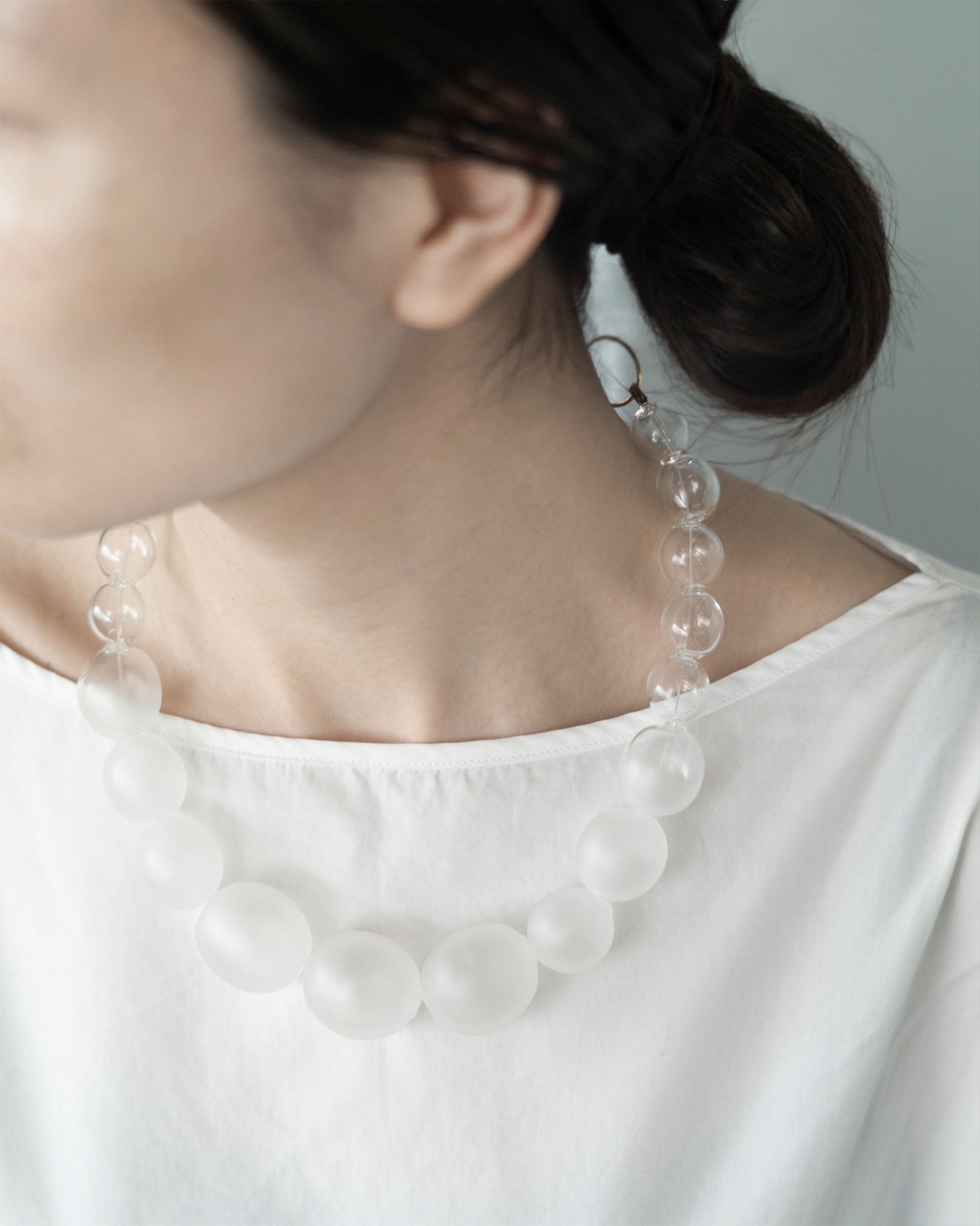 CLASSIC Necklace SPHERE SATIN – SIRI SIRI | シリシリ