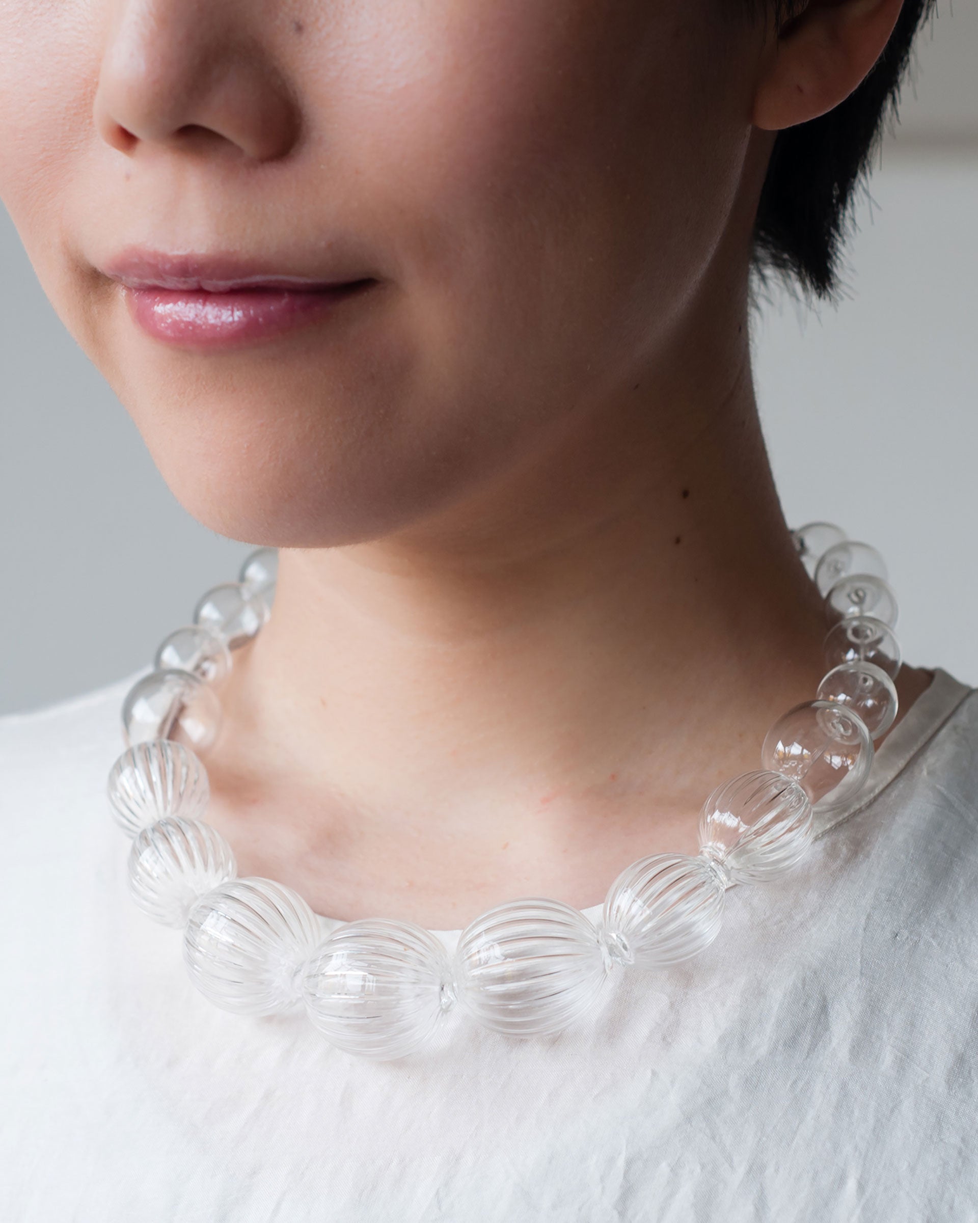 SIRI SIRI CLASSIC Necklace SPHERE STRIPE | eclipseseal.com