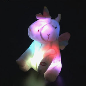light up unicorn plush