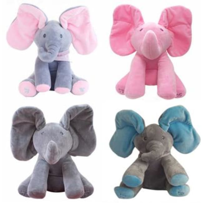 singing elephant plush toy