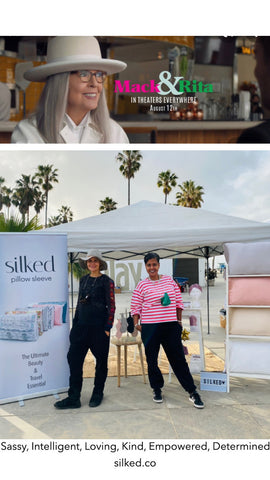 Silked Movie Premier in  Mack and Rita starring Diane Keaton Alex Saks, Diane Keaton, Stephanie Heaton, Jina Panebianco, Dori A. Rath