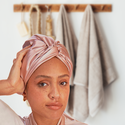 Satin Silk HeadWrap For Curly Hair and Blowouts