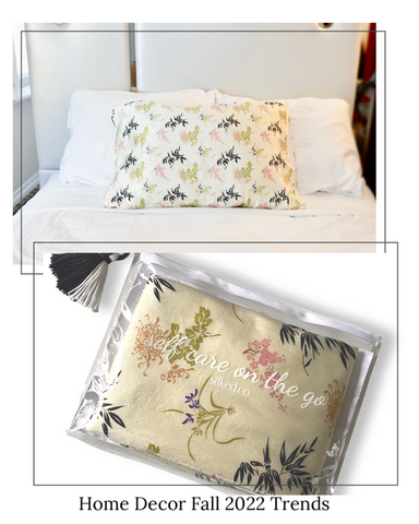 2022 Home Decor Trends with Silk Pillowcases Eco-sustainable