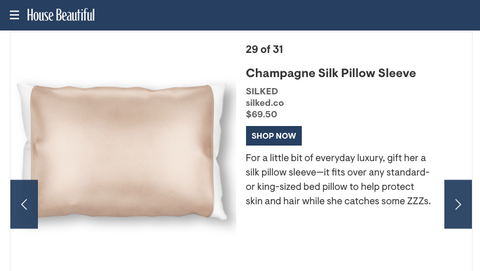 Mother-in-Law Gifts She's Sure to Adore Featuring Silked Silk Beauty Sleep Pillowcase, Eye Mask