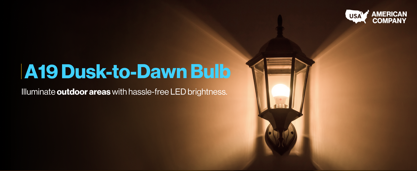 A19 LED Bulbs, Dusk to Dawn LED LIGHTING SUNCO – Sunco Lighting