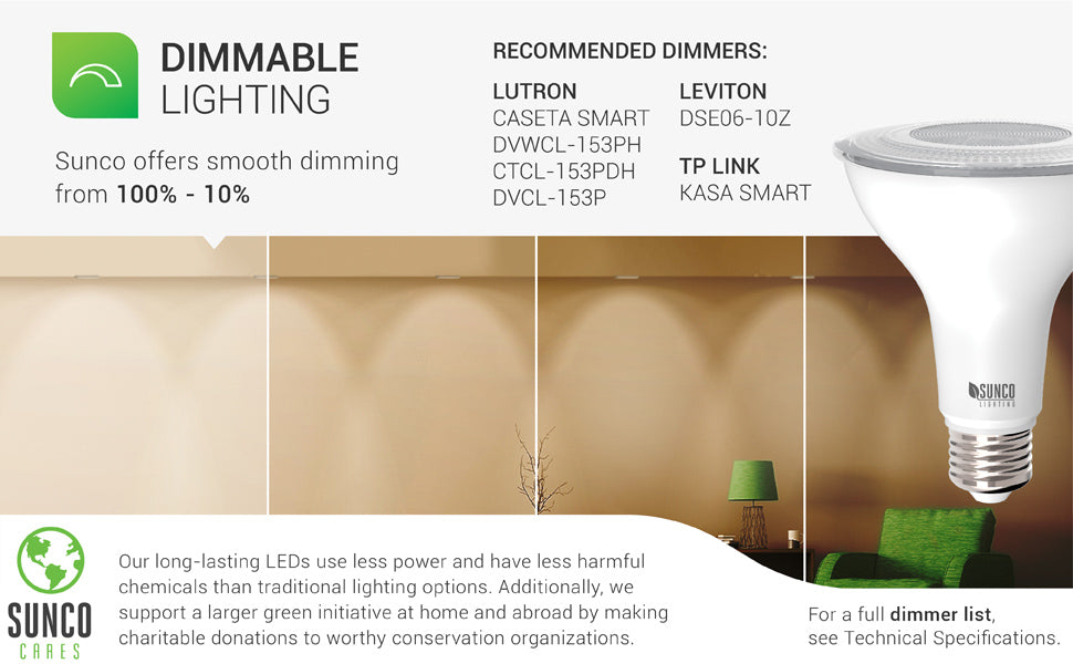 PAR30 LED Bulbs LED LIGHTING SUNCO – Sunco Lighting