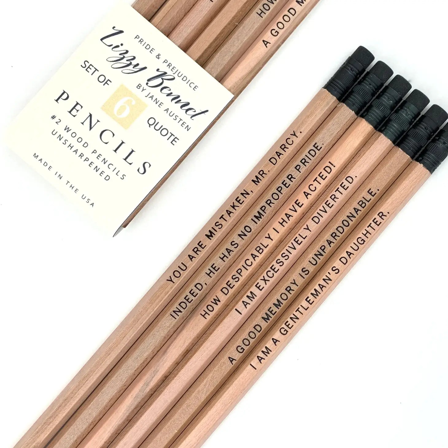 Lizzy Bennet Pencil Set