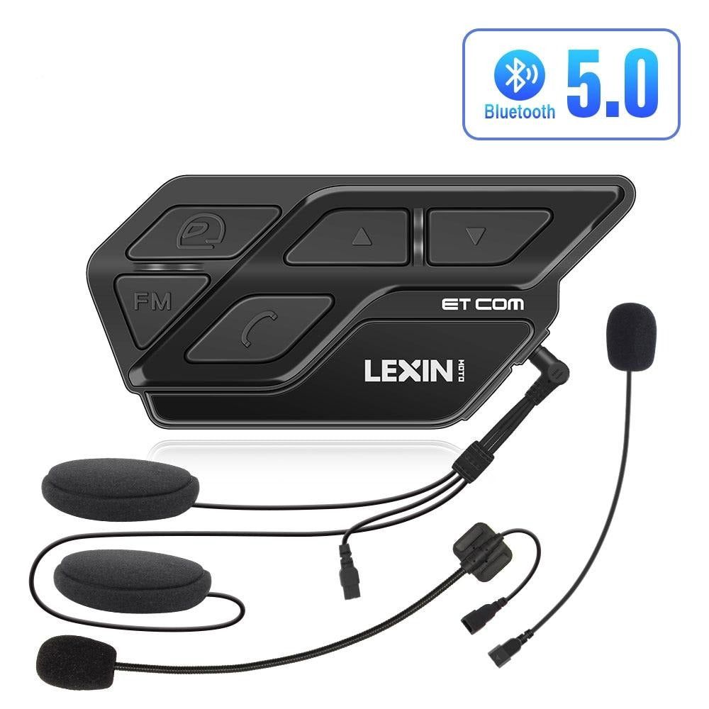 ET COM Motorcycle Helmet Intercom - Wireless Bluetooth Interphone
