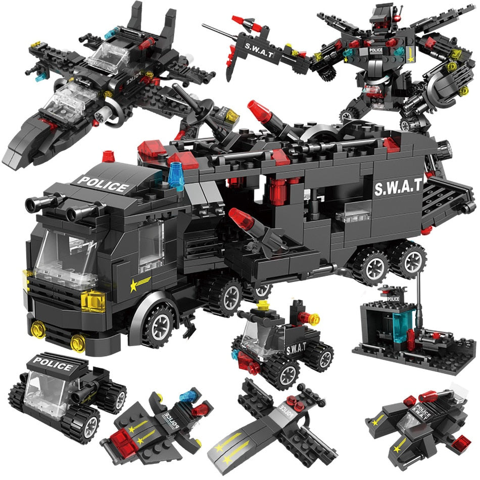 lego swat team truck