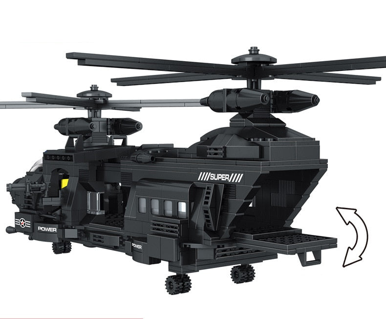lego transport helicopter
