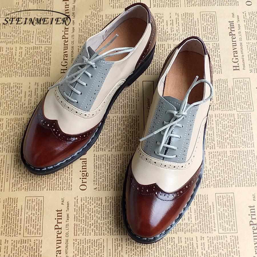 leather oxford shoes women