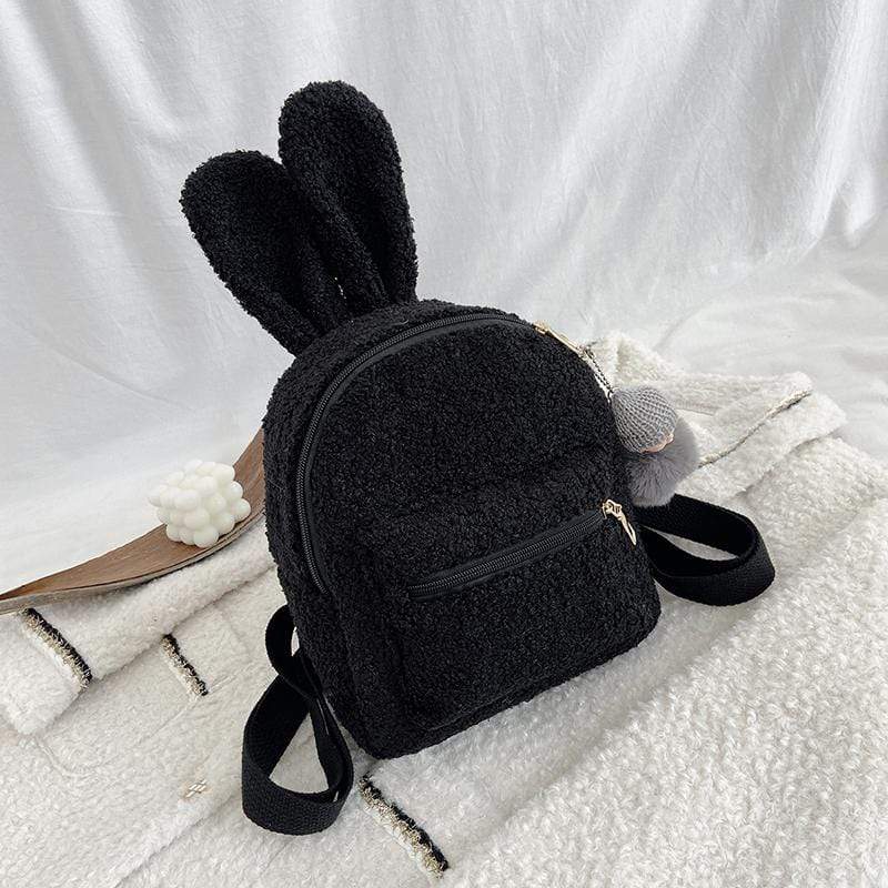 Bunny Ears Backpack | White Tanuki