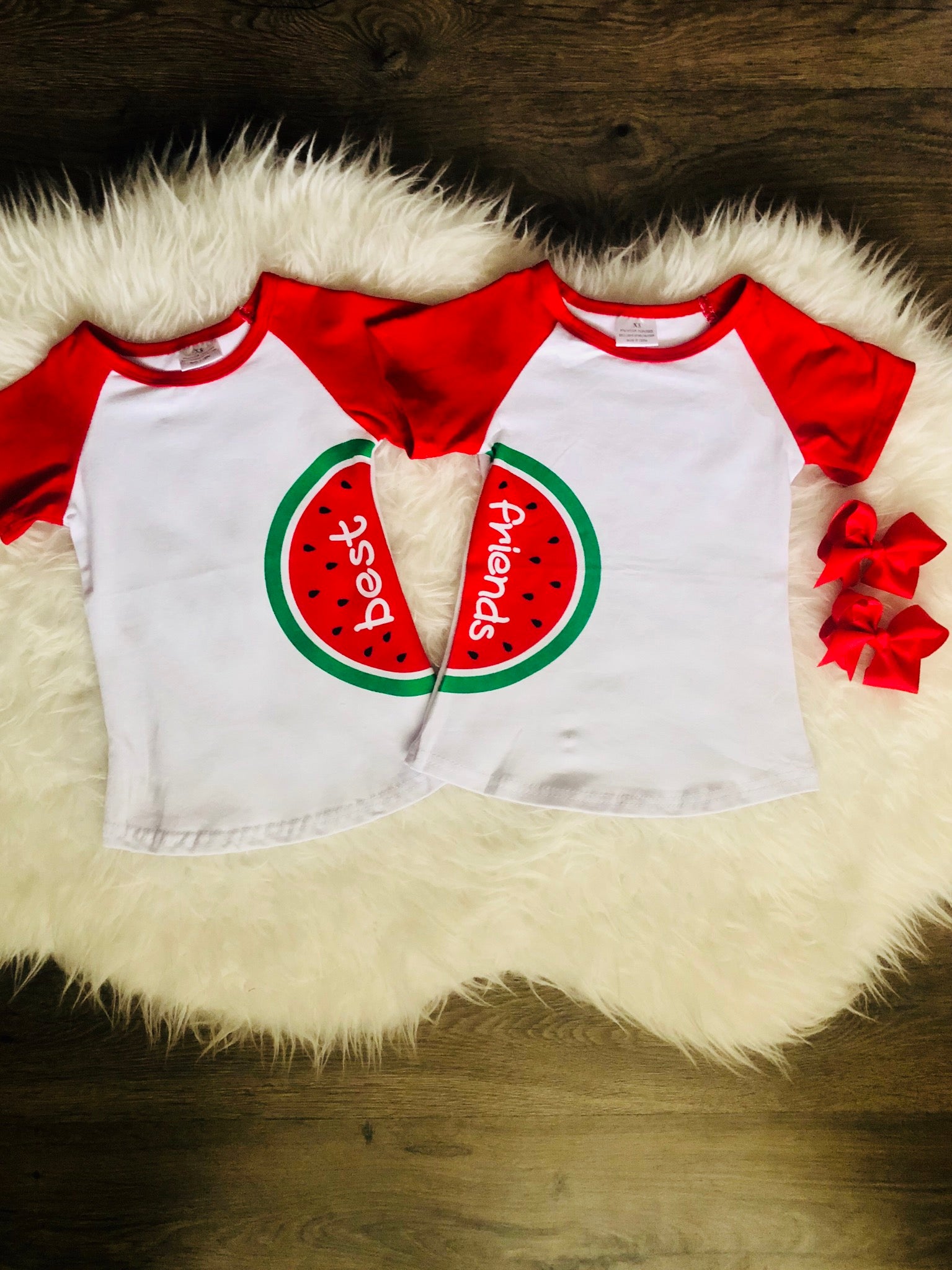 BEST FRIENDS WATERMELON TOP {4T}