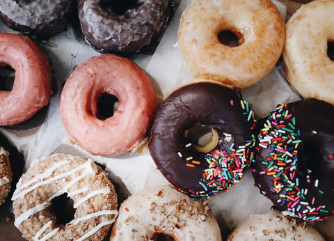 donuts sugar sprinkles