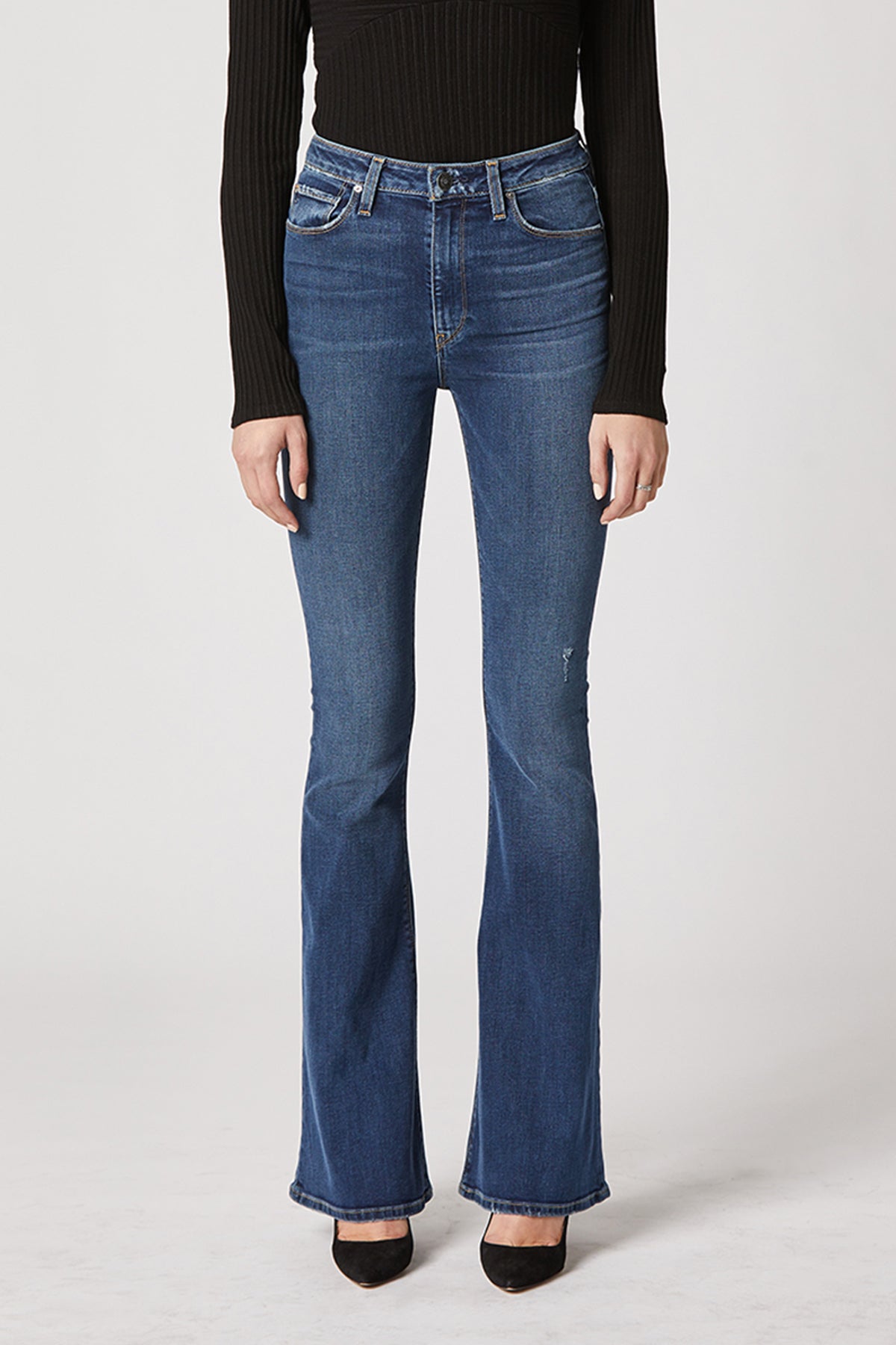 holly high rise flare jean