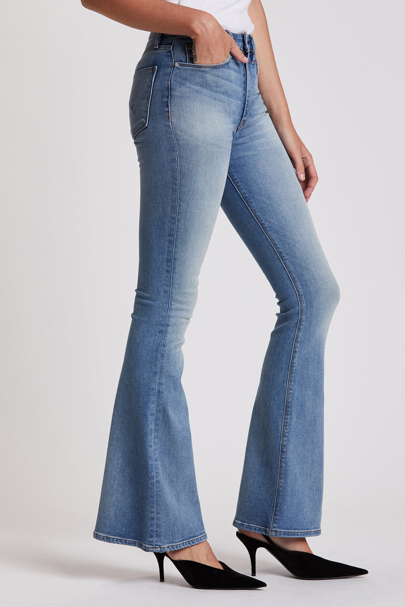 holly high rise flare jean