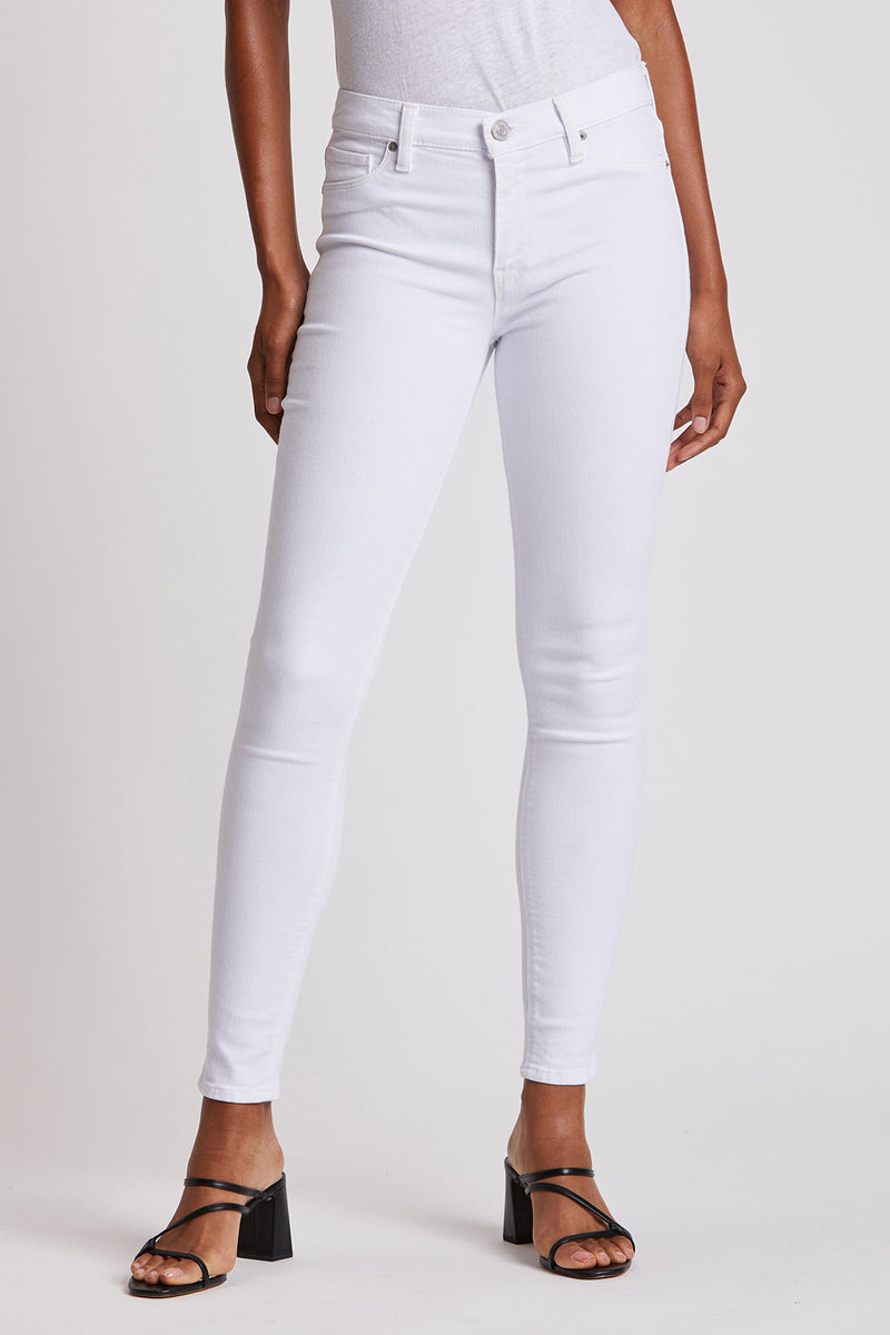 hudson white skinny jeans