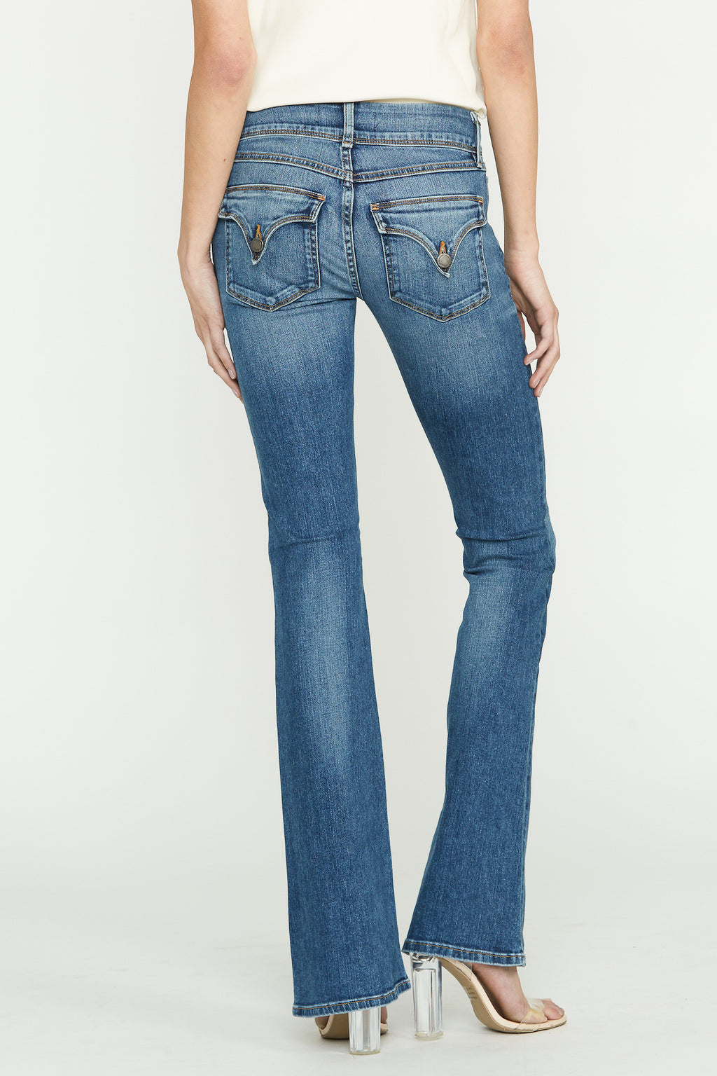 hudson low rise jeans