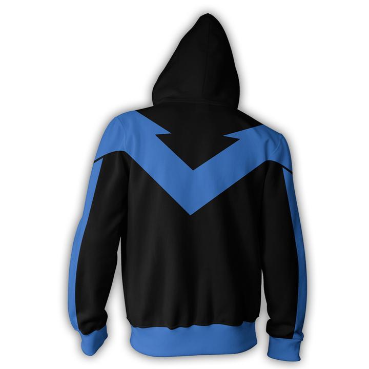 NIGHTWING Zip Up Hoodie – Gym Shop Hero