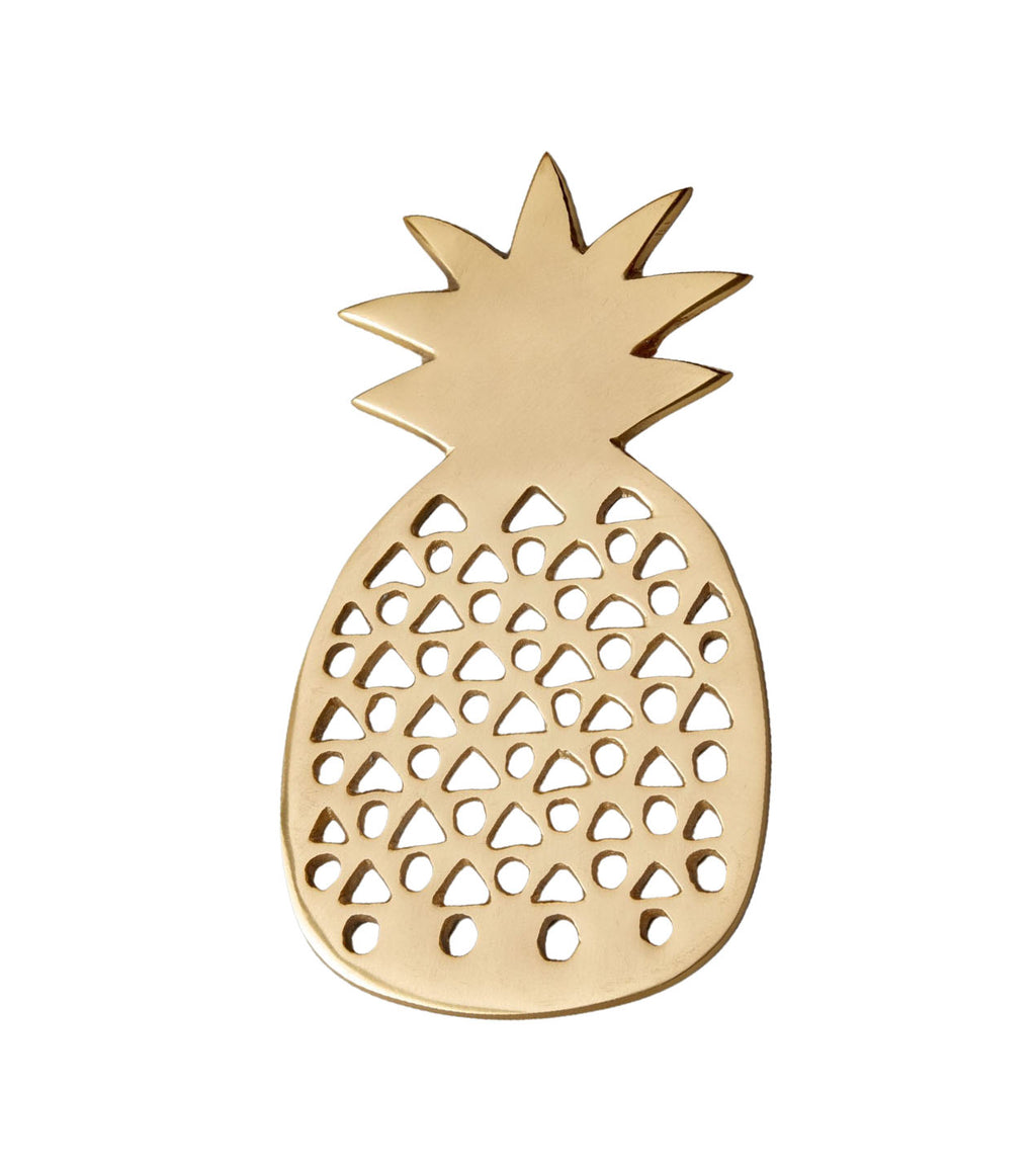 Beperking Bot regel Gold Pineapple Trivet – Goldfinch