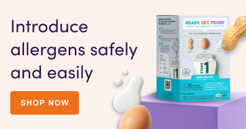 Introduce Allergens Safely and Easily with Ready. Set. Food!