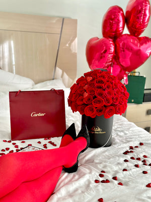 Box with roses #8 - lelangagedesfleurs