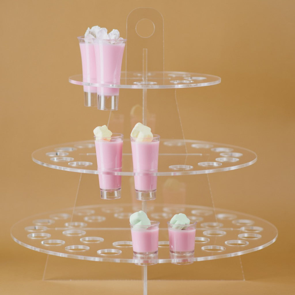 Mini Torre o Base para Caballitos Postre de Acrilico Candy Bar Caterin -  Ideática Gourmet
