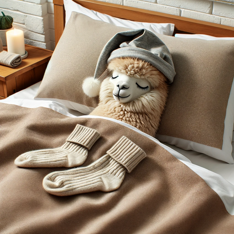 Snuggle Up: Our Top 5 Best Alpaca Sleep Socks to Improve Your Sleep