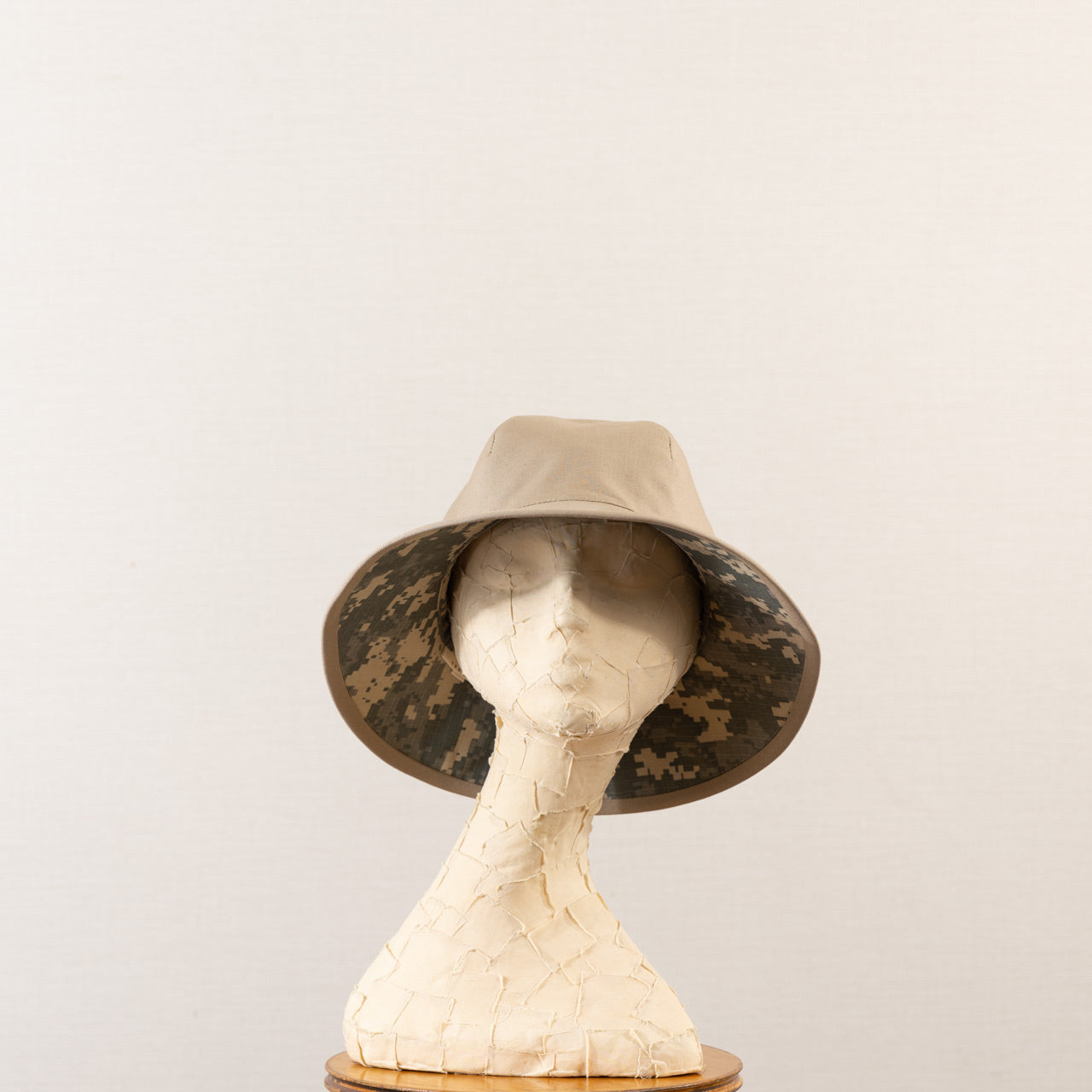 Tsuyumi Organic Cotton Reversible Ripstop Hat – Fluff Alpaca