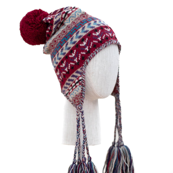 Traditional Alpaca Chullo Hat – Fluff Alpaca