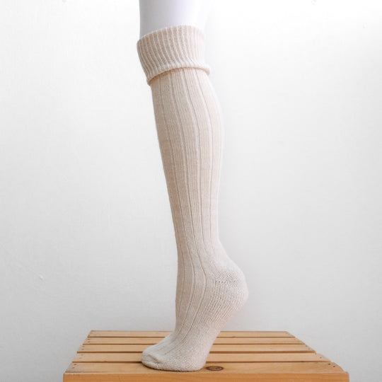 Detailed Variegated Hand-Knit Ladies Socks' - Our Alpacas by Marcella -  Ballintotas Alpacas