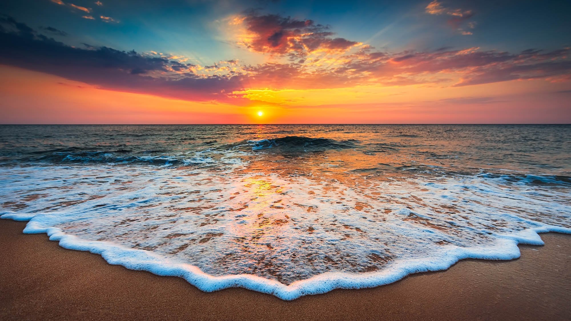 Beautiful Sunrise Over The Sea By Valio84sl Frame My Tv