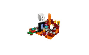 lego minecraft portal nether