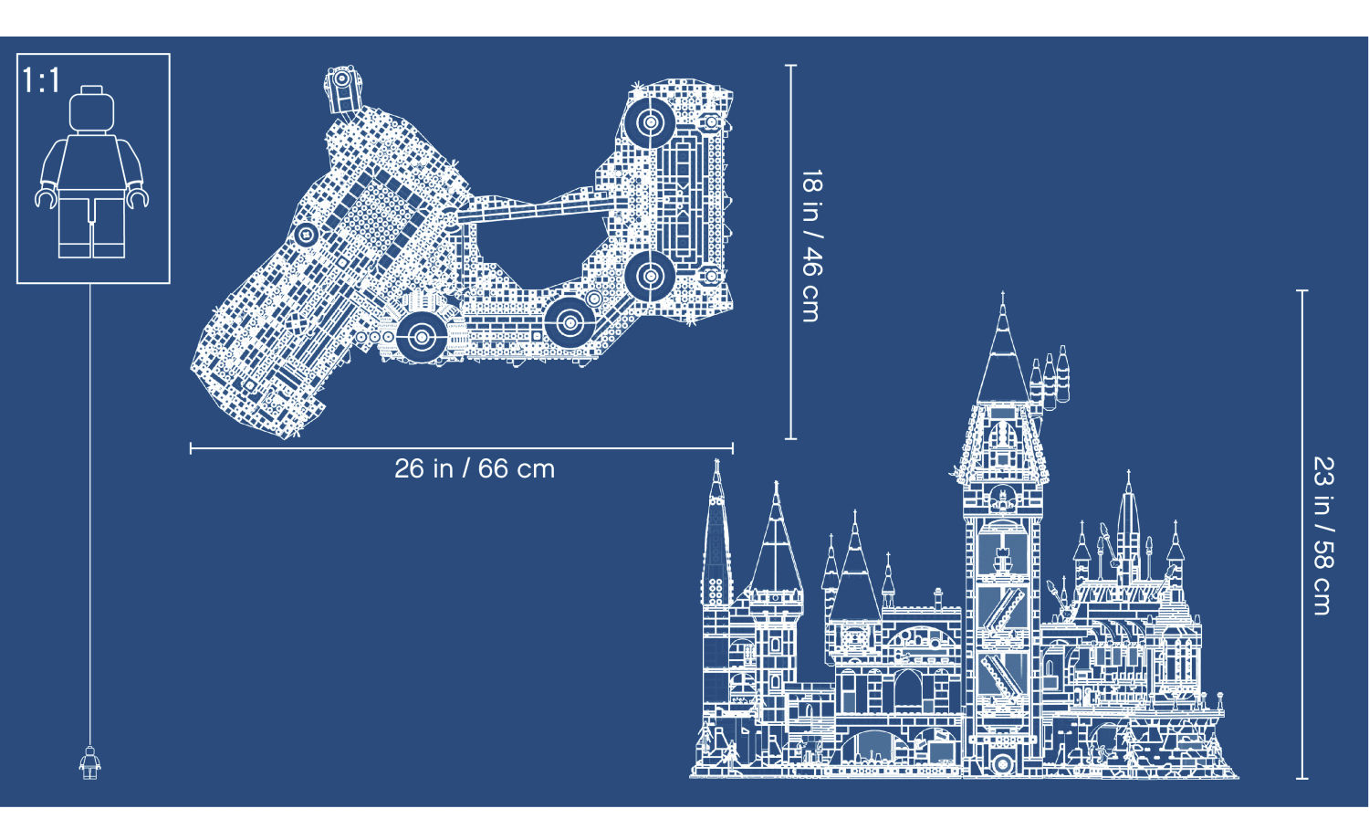 harry potter lego castle dimensions