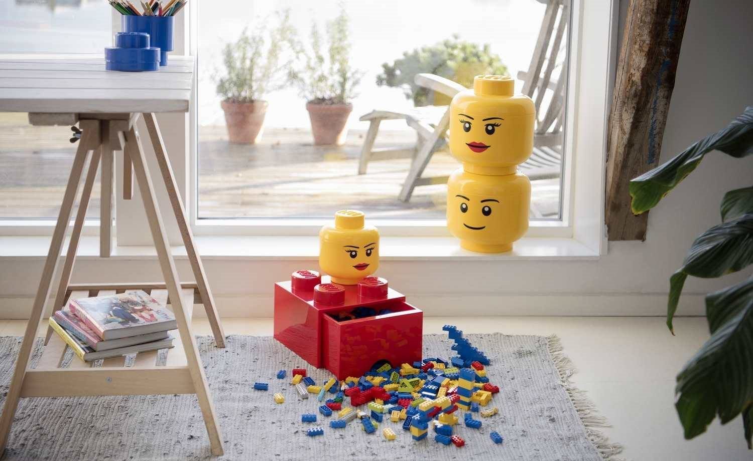 small lego head