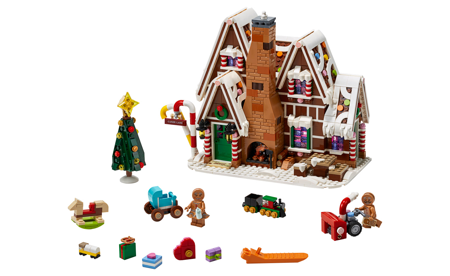 lego christmas house