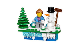 lego iconic holiday magnet